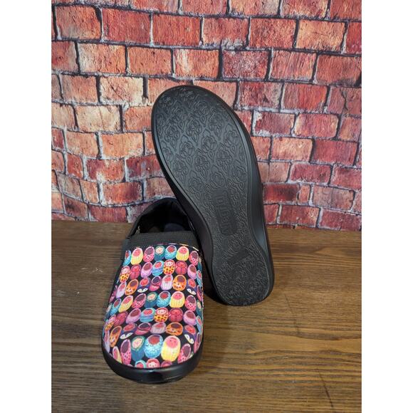 Alegria Duette Fresh Baked Nursing Shoe in Black Size 40 (US 9.5) - Picture 5 of 6